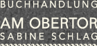 Buchhandlung am Obertor – Sabine Schlag